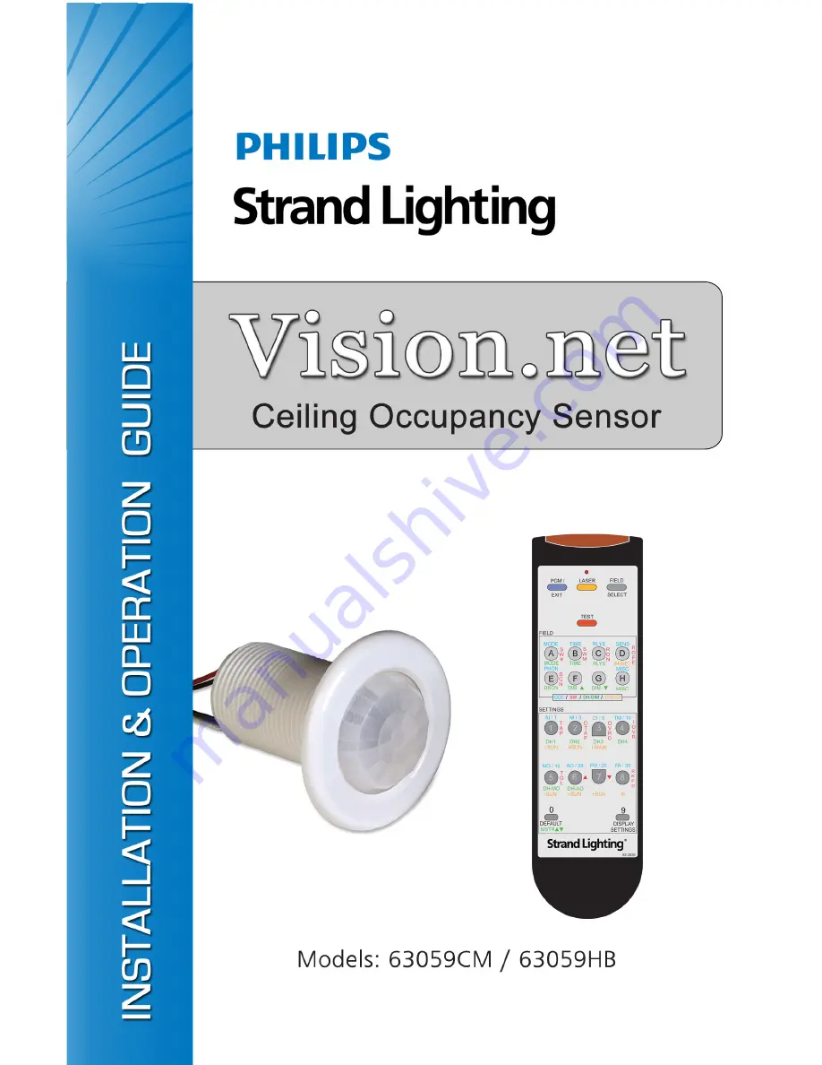 Philips 63059CM Installation & Operation Manual Download Page 1