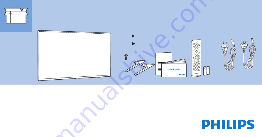 Philips 65PUD6703/44 Manual Download Page 1