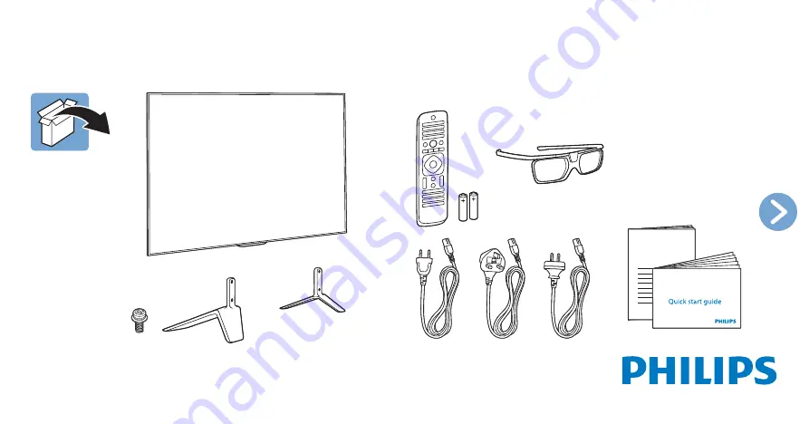 Philips 65PUT8609/79 Manual Download Page 1