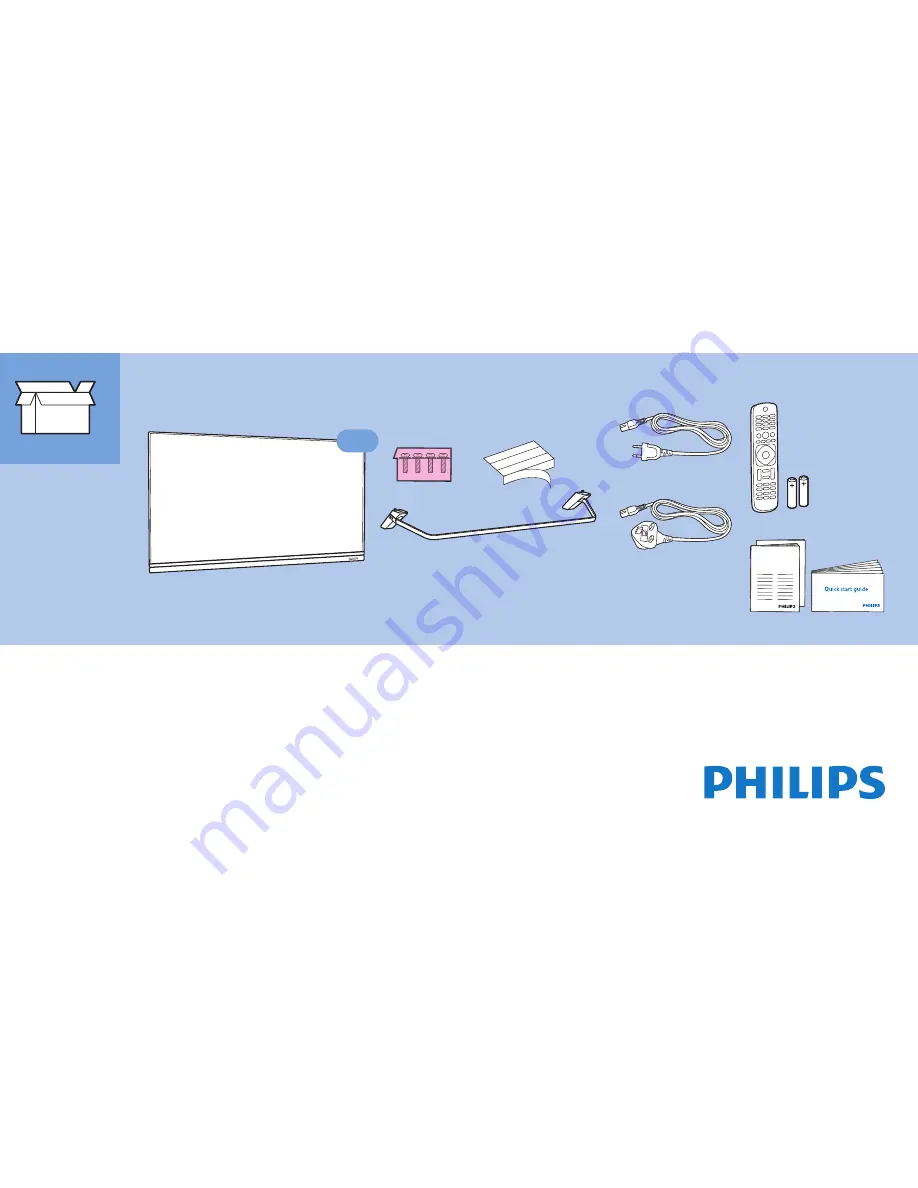 Philips 6803 series Quick Start Manual Download Page 1