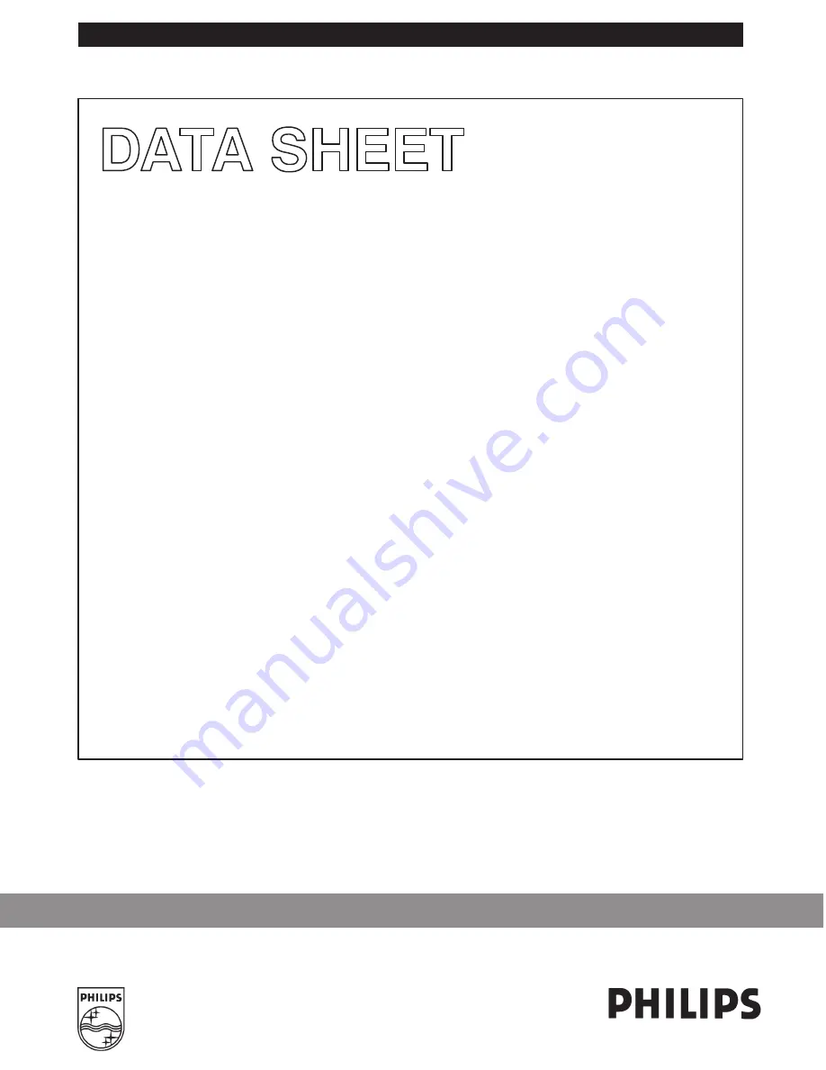 Philips 74F257A Datasheet Download Page 1