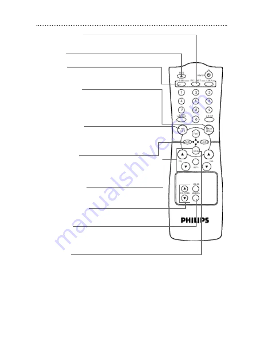 Philips 9-AC-DC COMBINATION TV-VCR CCC090AT99 Owner'S Manual Download Page 23