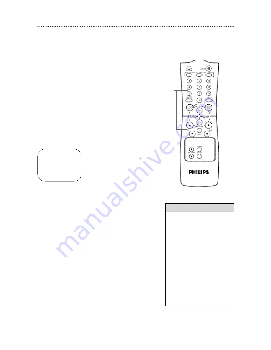 Philips 9-AC-DC COMBINATION TV-VCR CCC090AT99 Скачать руководство пользователя страница 31