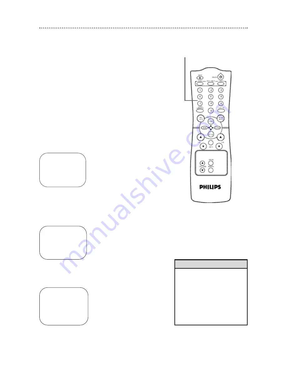 Philips 9-AC-DC COMBINATION TV-VCR CCC090AT99 Скачать руководство пользователя страница 34