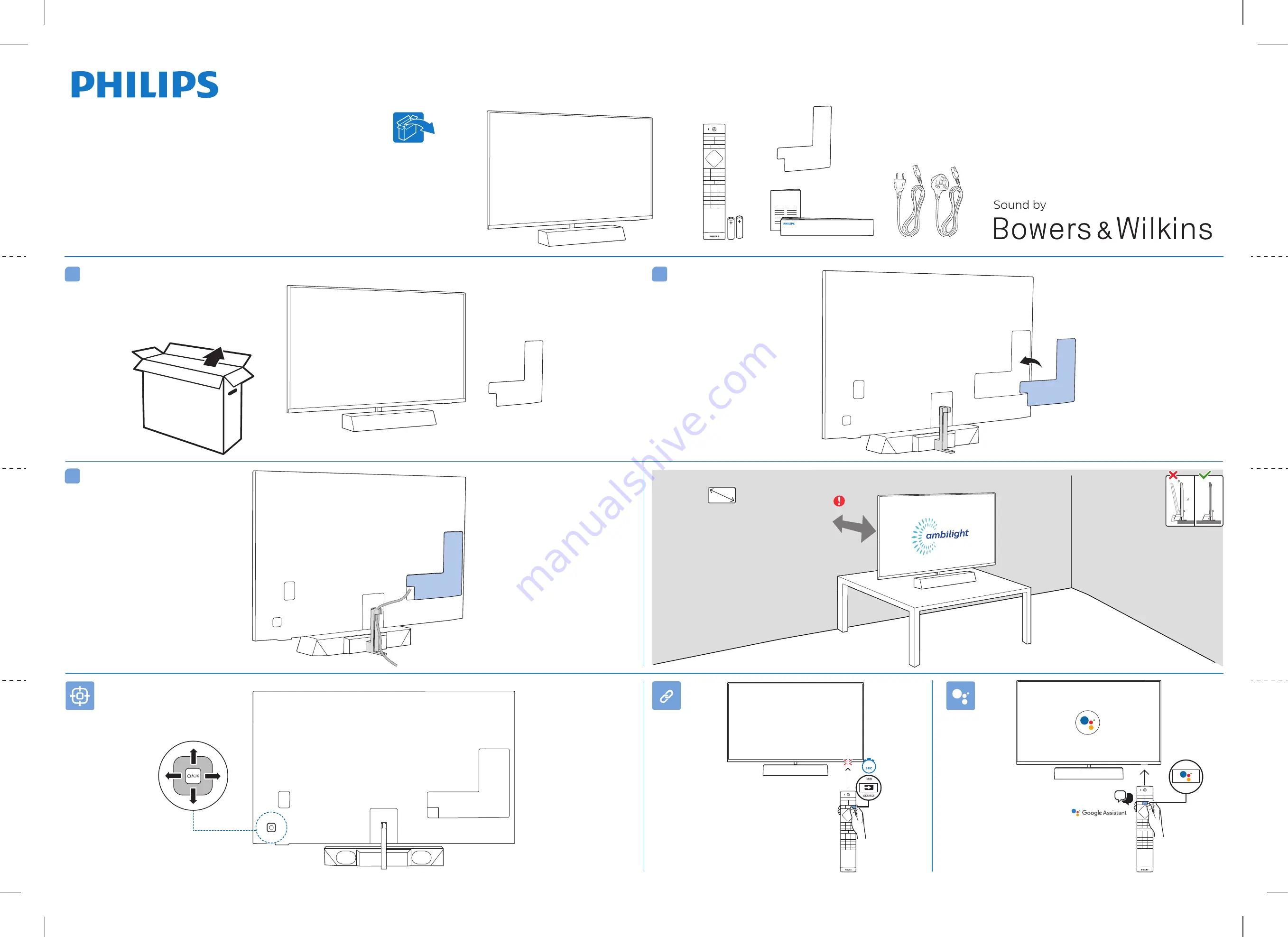 Philips 9235 Series Quick Start Manual Download Page 1