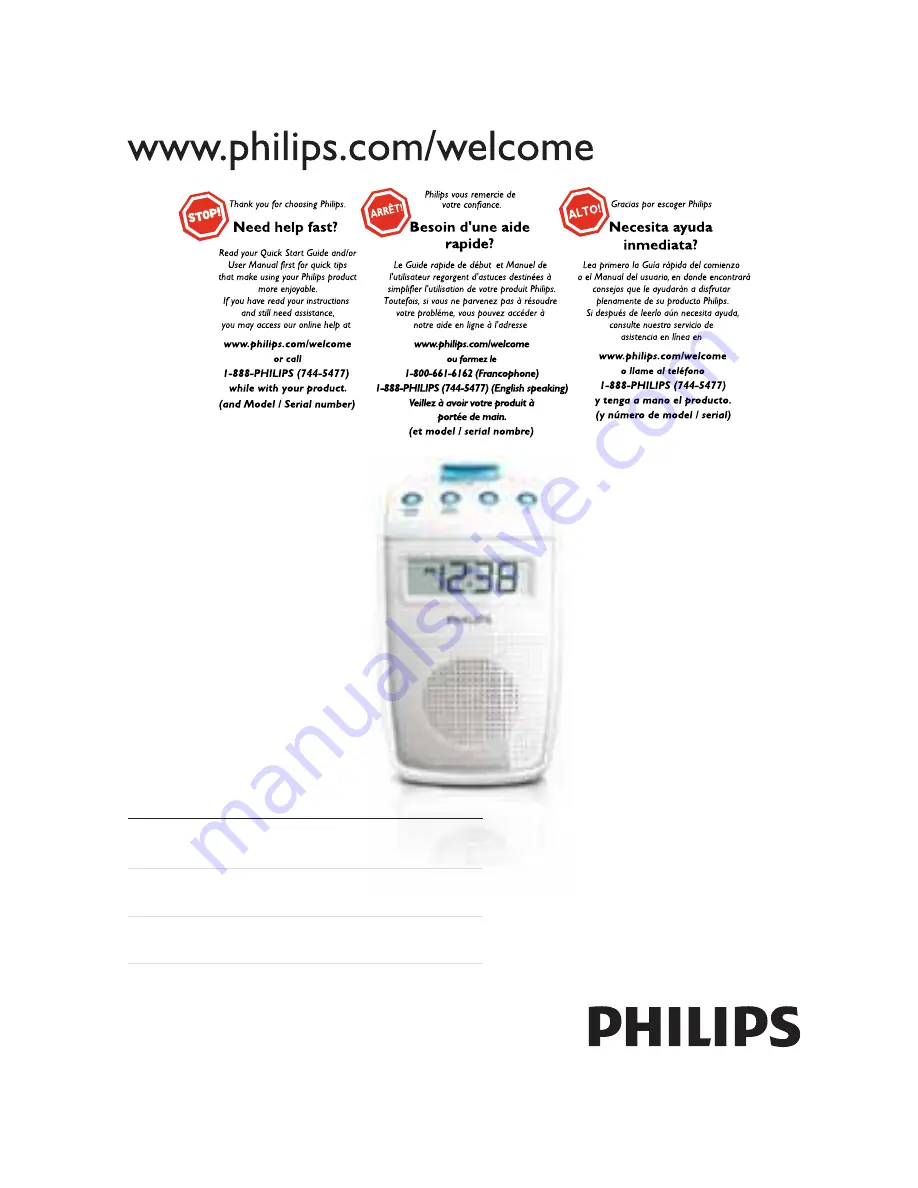 Philips AE AE2330 User Manual Download Page 1