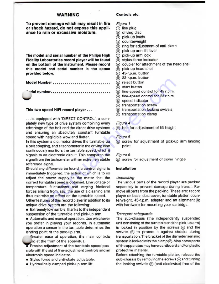 Philips AF 729 User Manual Download Page 3