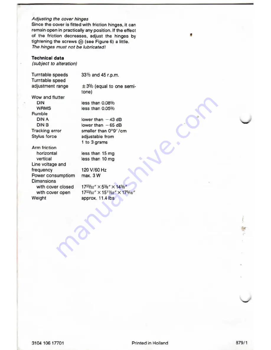 Philips AF 729 User Manual Download Page 6