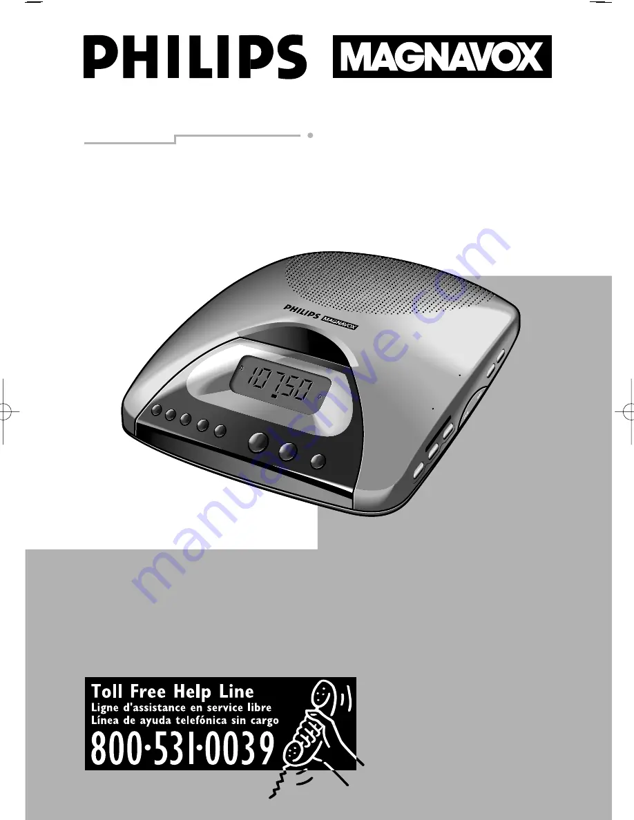 Philips AJ 3720 Owner'S Manual Download Page 1