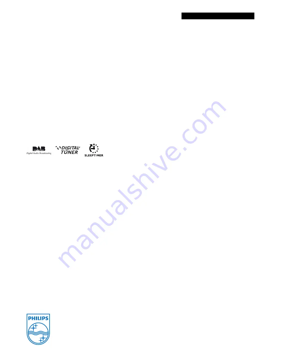 Philips AJ5100 Specification Sheet Download Page 2