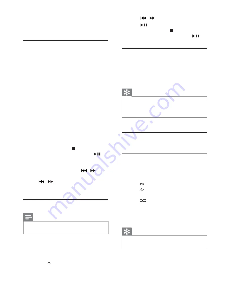 Philips ARG1837 User Manual Download Page 8