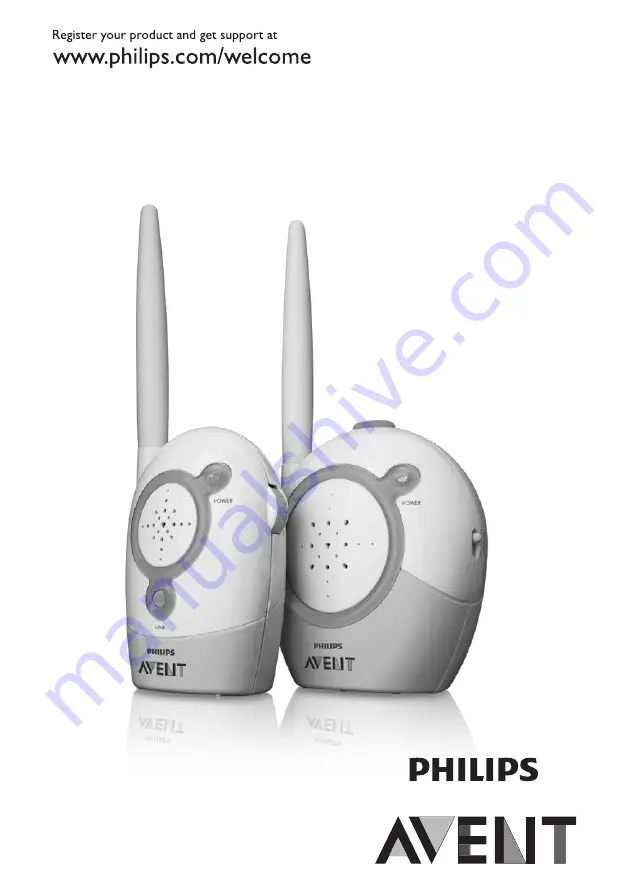 Philips Avent SCD480 Instructions Manual Download Page 1