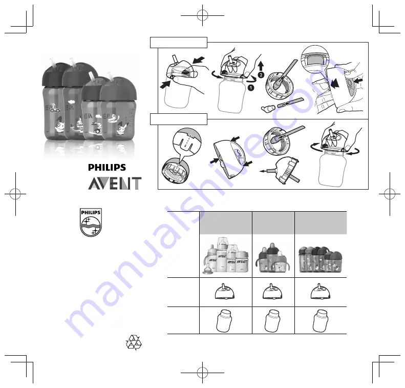 Philips AVENT SCF760 Скачать руководство пользователя страница 1