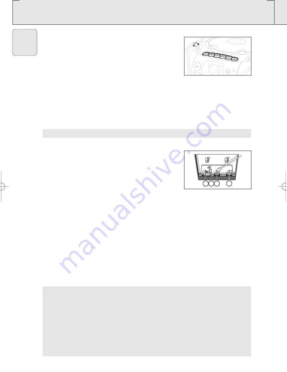 Philips AZ 1145 User Manual Download Page 12