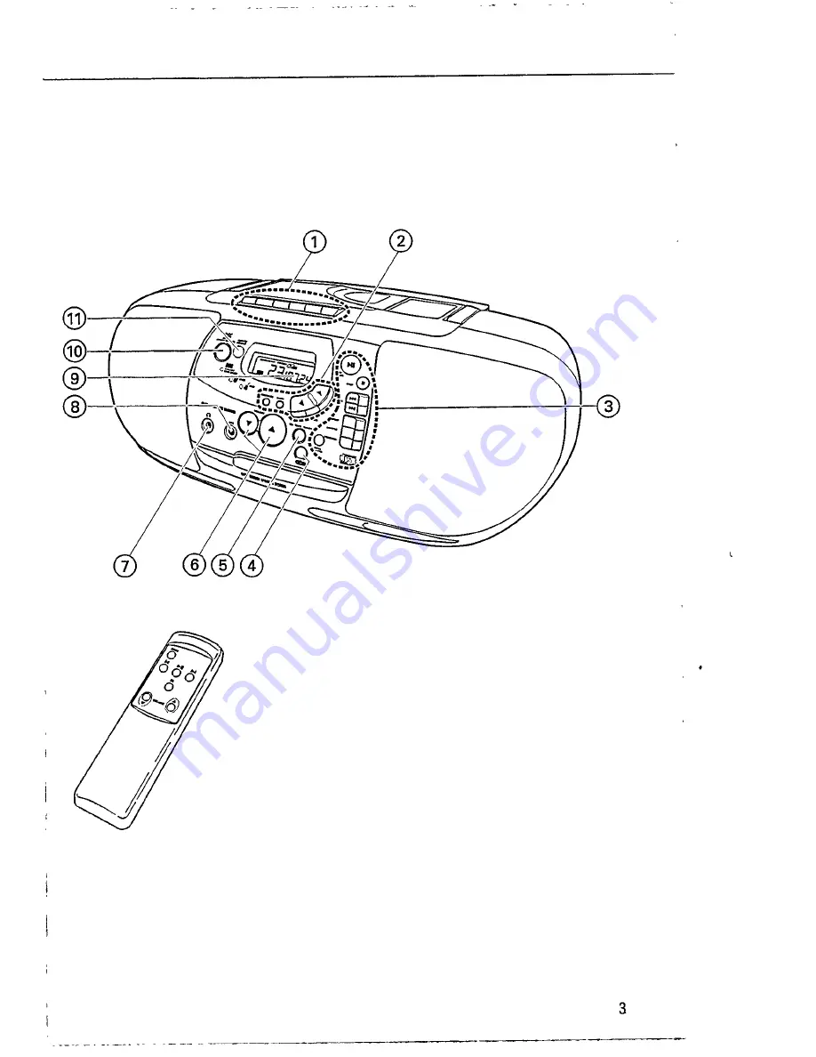 Philips AZ 1407 Instructions For Use Manual Download Page 3