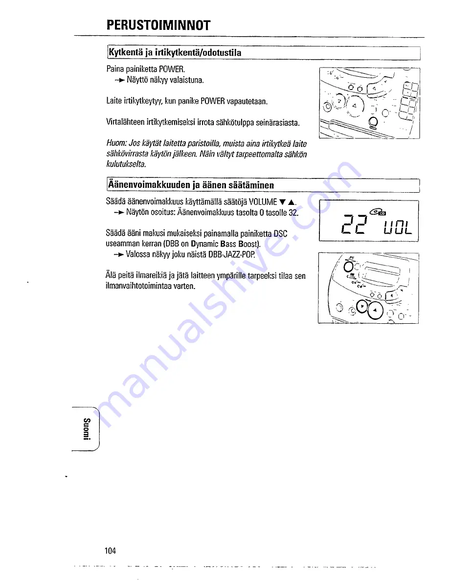 Philips AZ 1407 Instructions For Use Manual Download Page 8