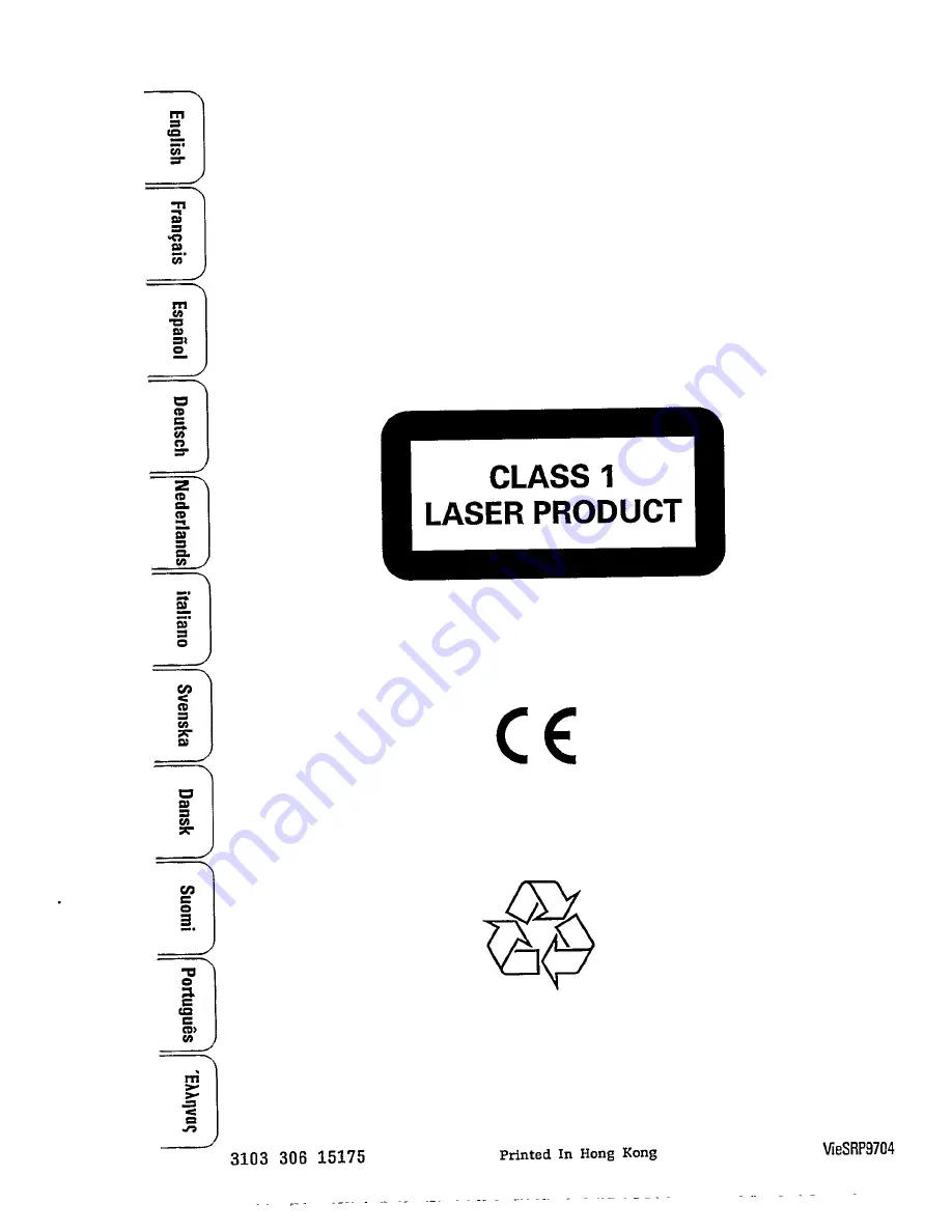 Philips AZ 1407 Instructions For Use Manual Download Page 18