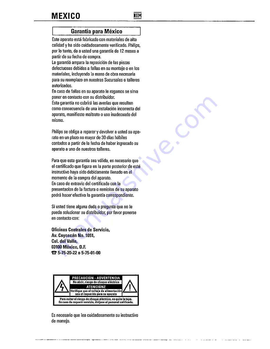 Philips AZ 1508 Instructions For Use Manual Download Page 4