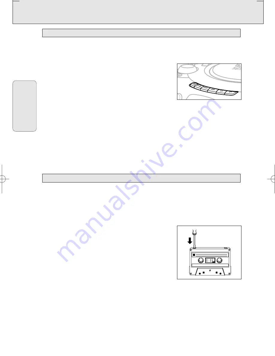 Philips AZ 2000 Owner'S Manual Download Page 22