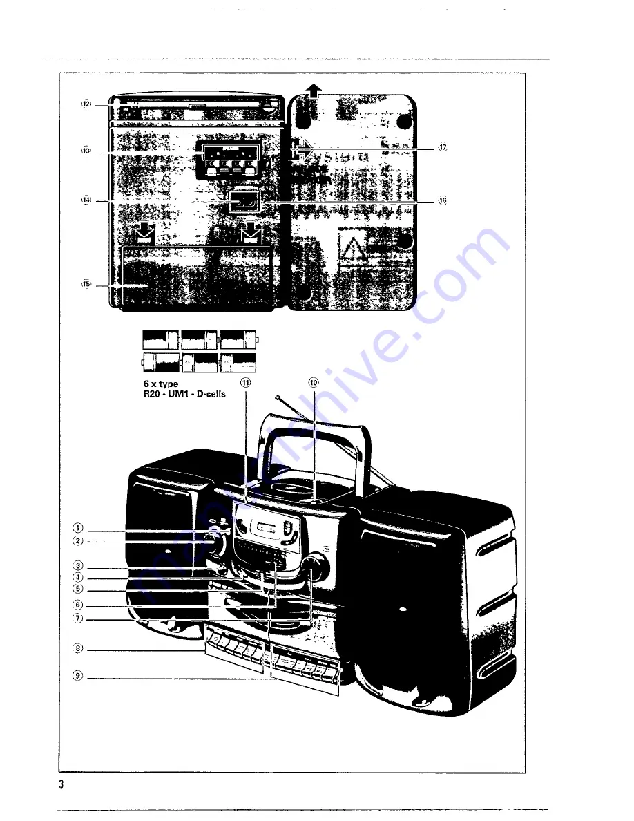 Philips AZ 2600 Скачать руководство пользователя страница 3