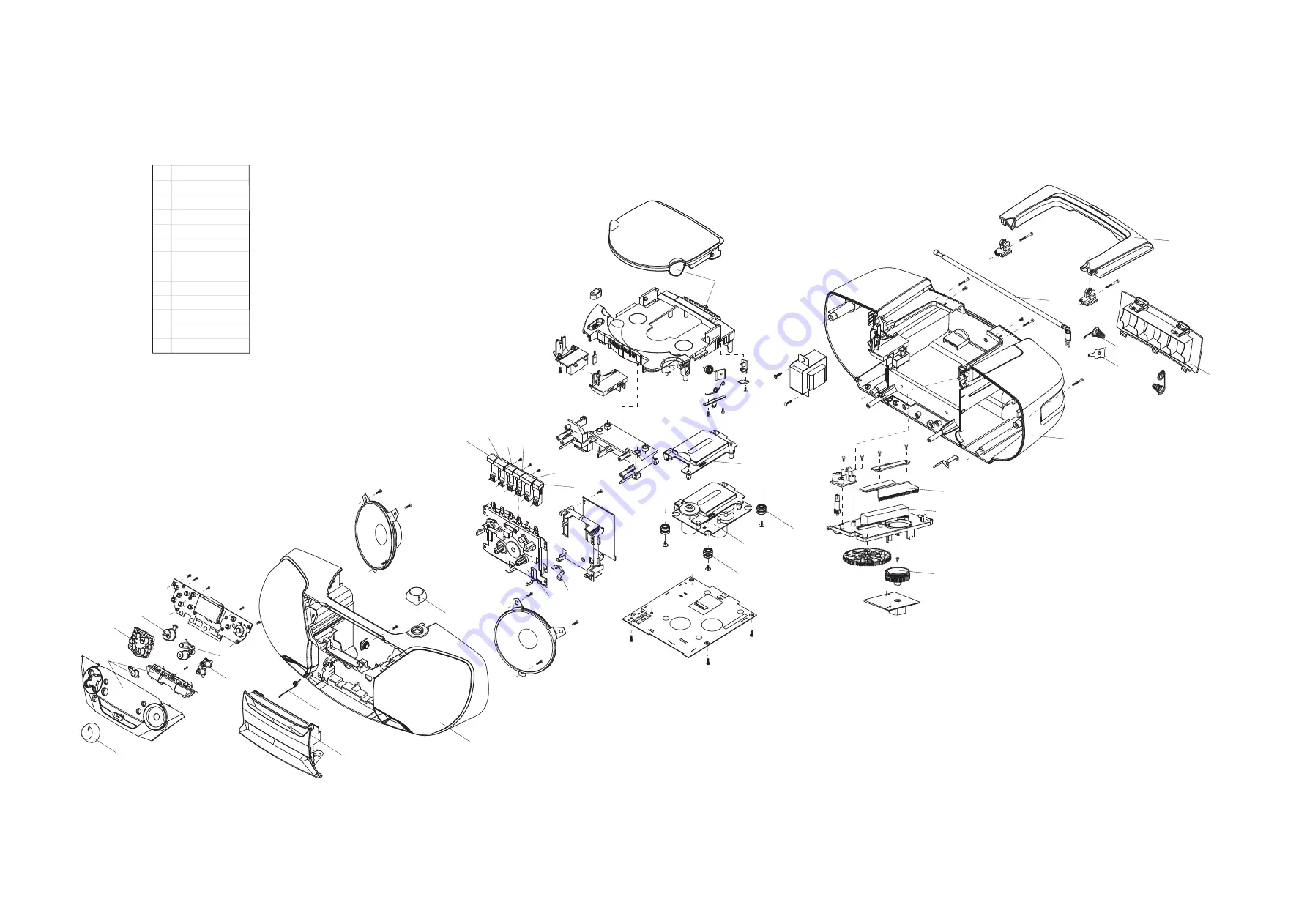 Philips AZ-6188 SERIES Service Manual Download Page 30