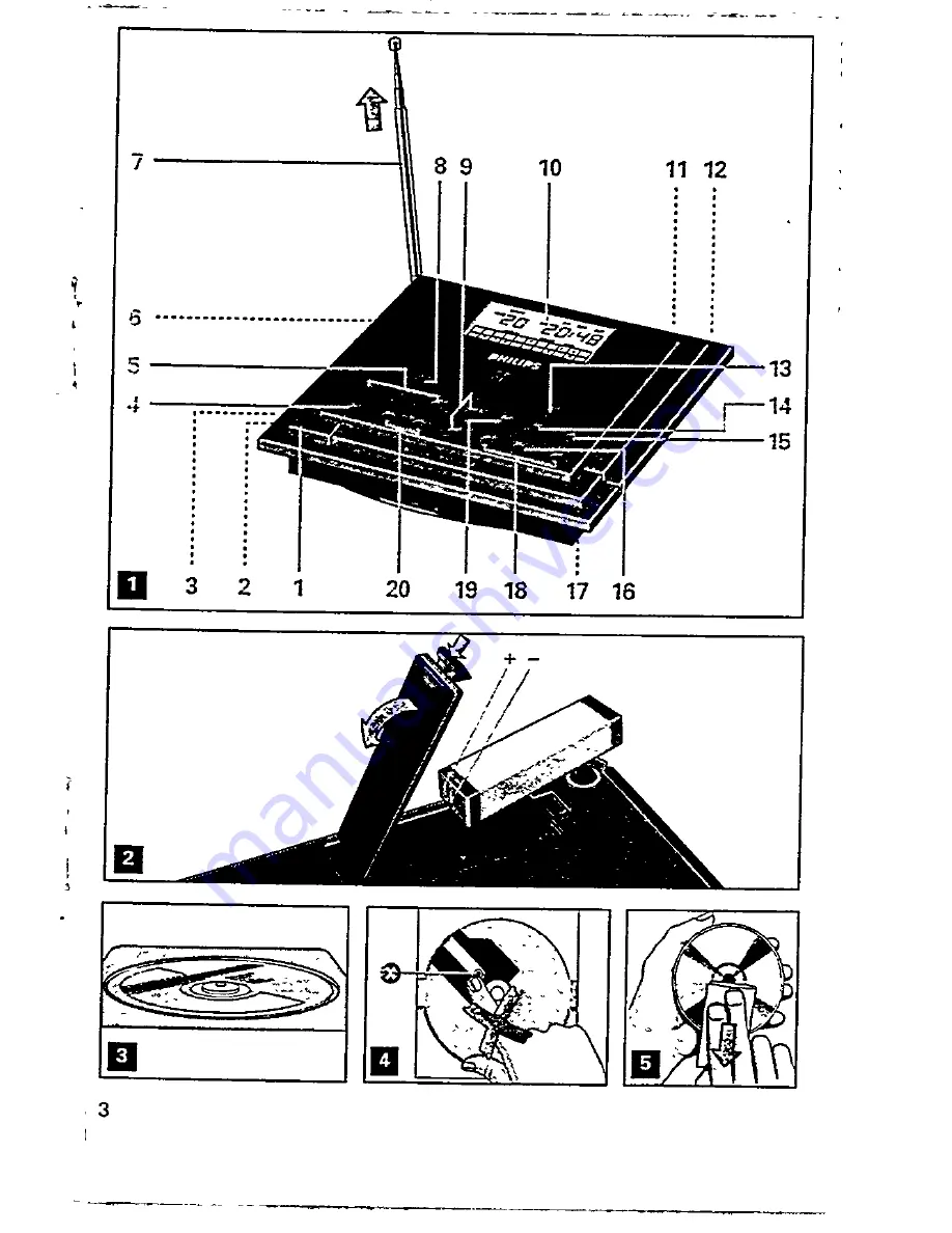 Philips AZ 6819 User Manual Download Page 3