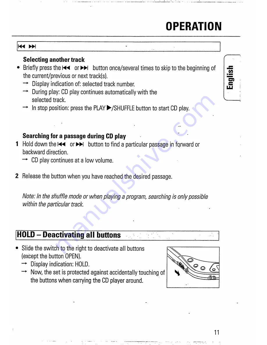 Philips AZ 6837 Instructions For Use Manual Download Page 13