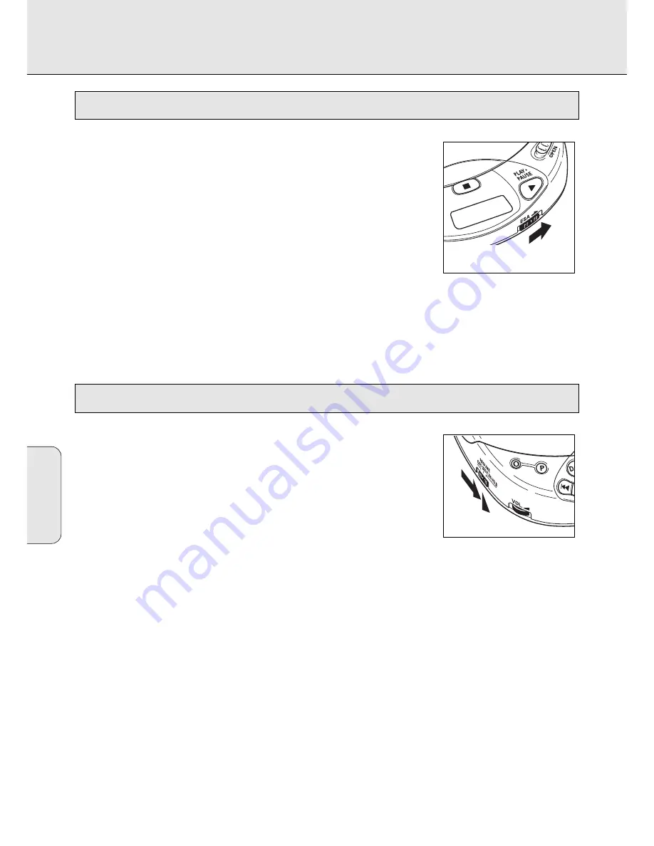 Philips AZ 7374 Instructions For Use Manual Download Page 58