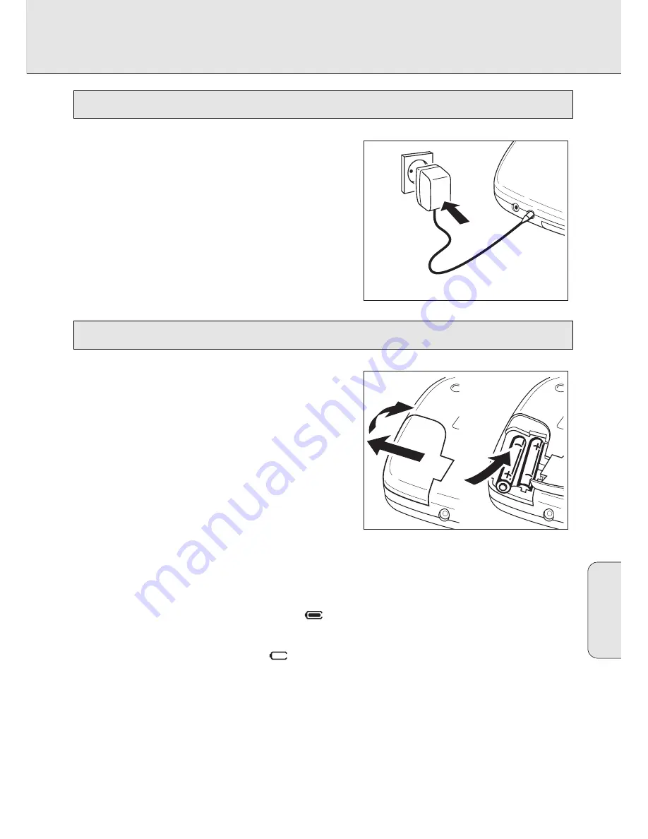 Philips AZ 7374 Instructions For Use Manual Download Page 65