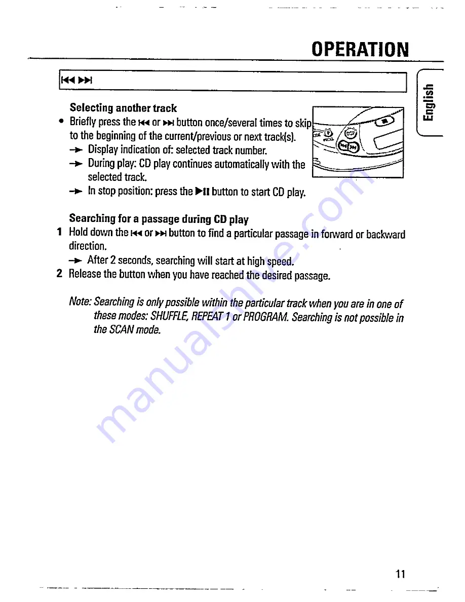 Philips AZ 7460 Instructions For Use Manual Download Page 11