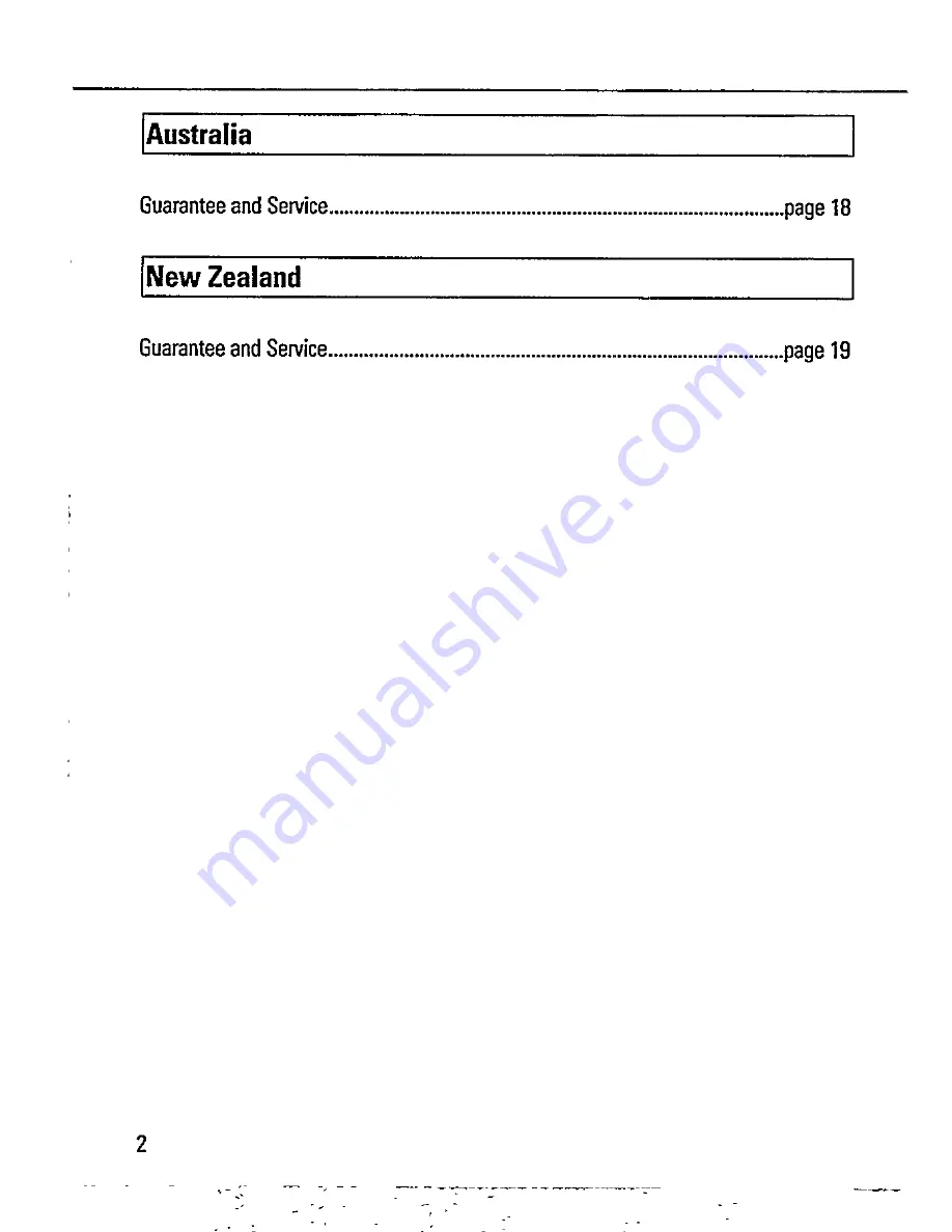 Philips AZ 7466 Instructions For Use Manual Download Page 2