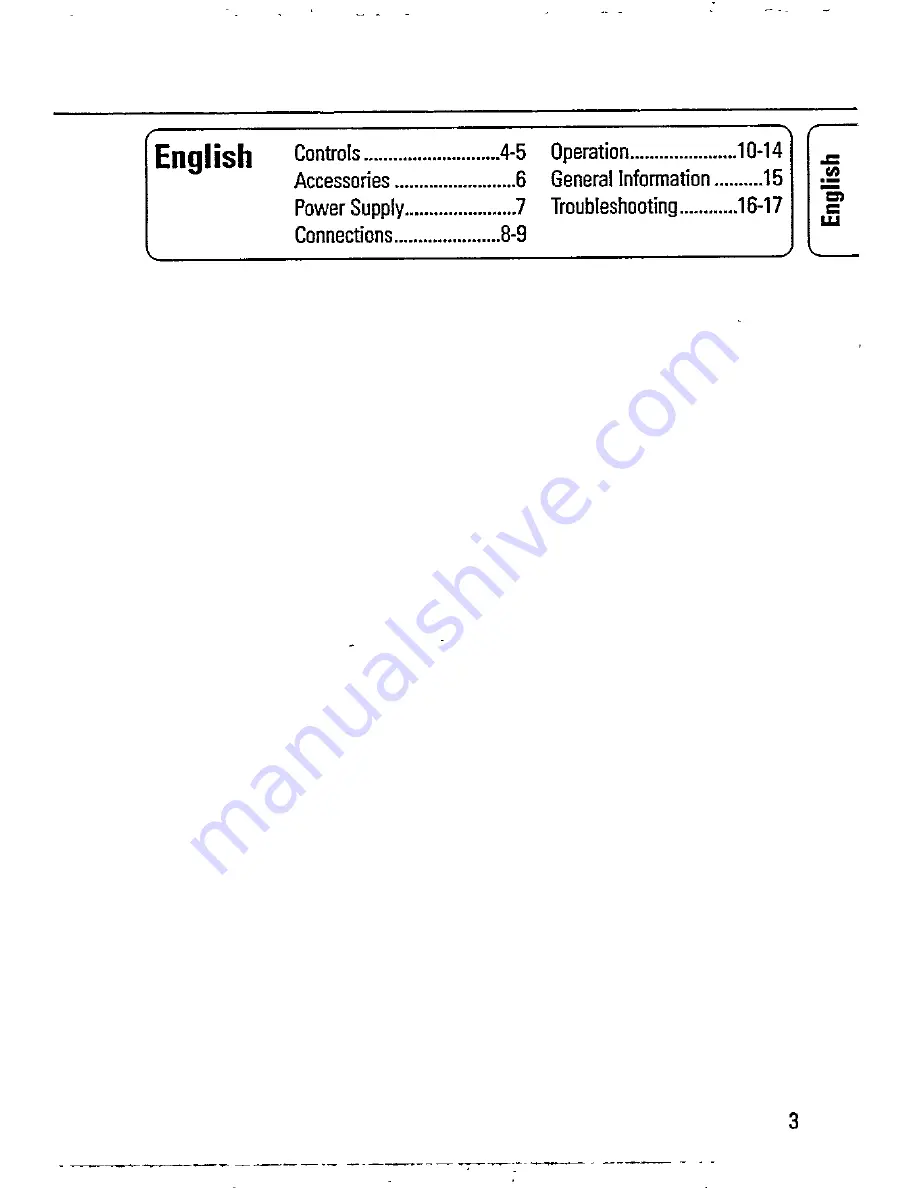 Philips AZ 7466 Instructions For Use Manual Download Page 3