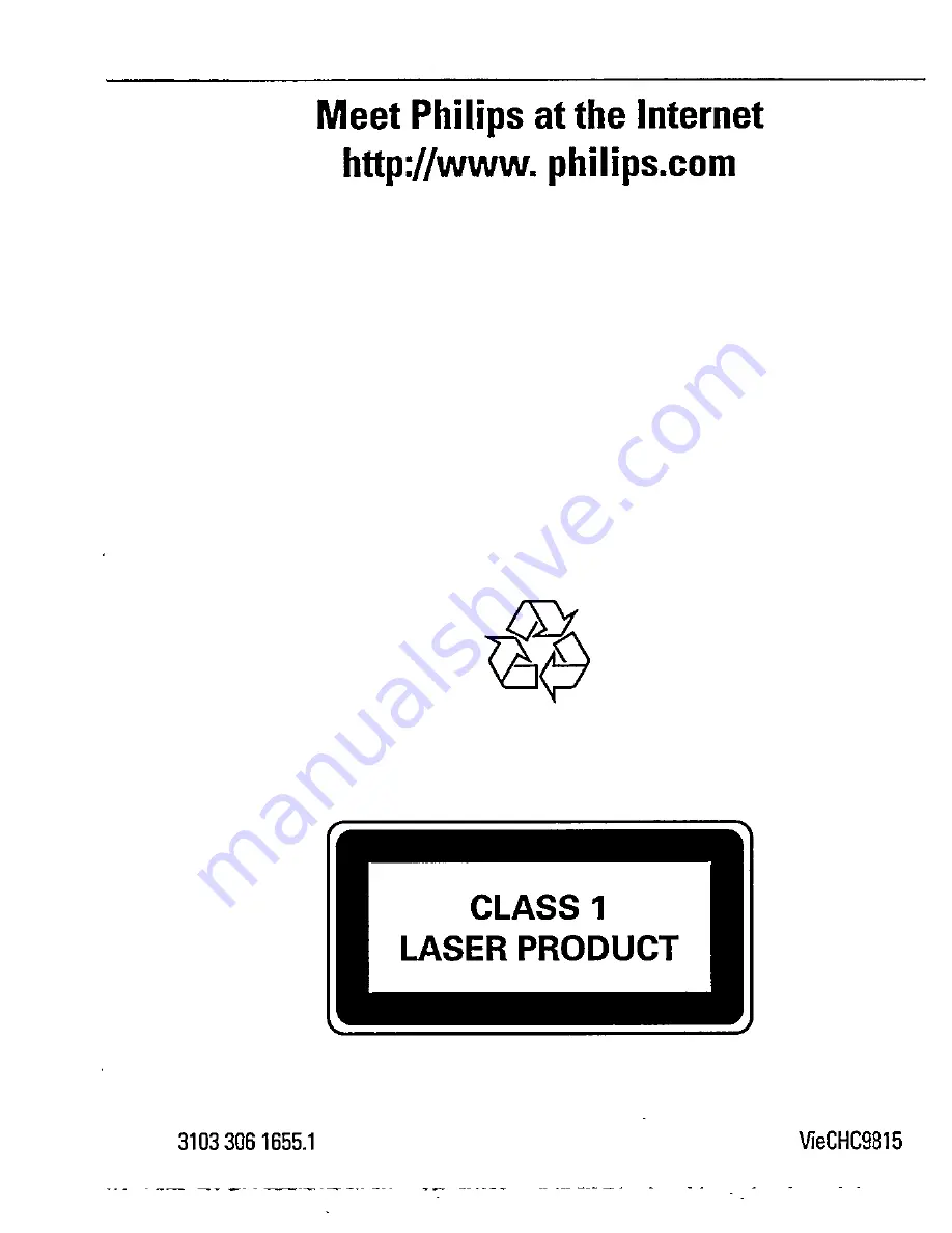 Philips AZ 7594 Instructions For Use Manual Download Page 23