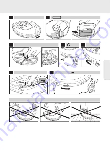 Philips AZ 9001/01 User Manual Download Page 39