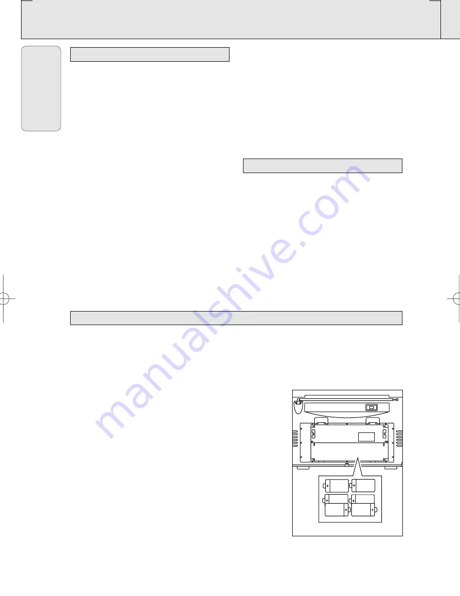 Philips AZ1007 Скачать руководство пользователя страница 8