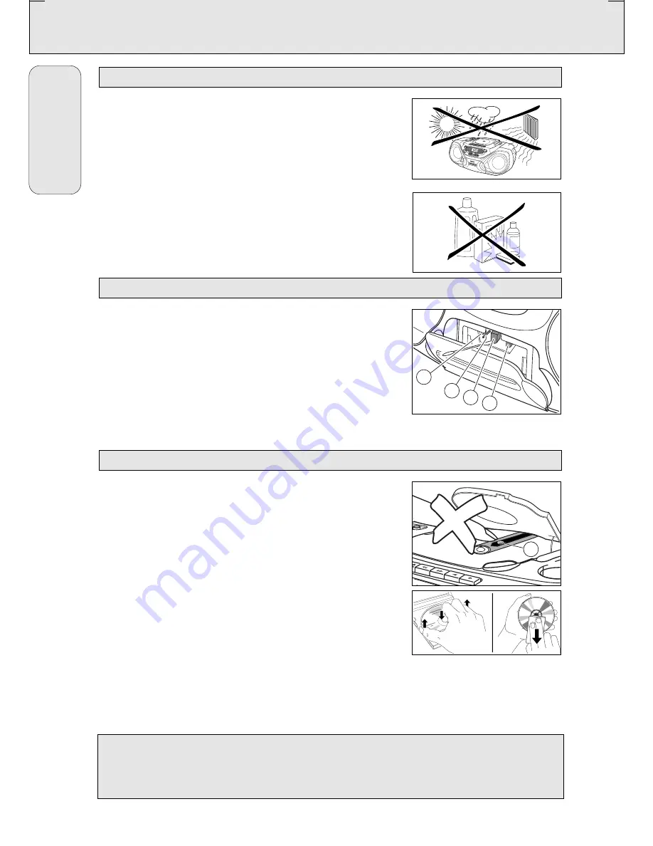 Philips AZ1035 Manual Download Page 14