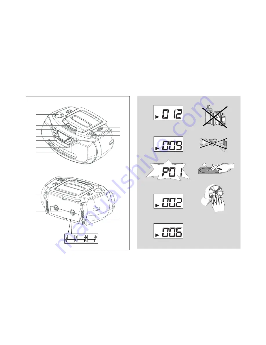 Philips AZ1130/12 User Manual Download Page 3