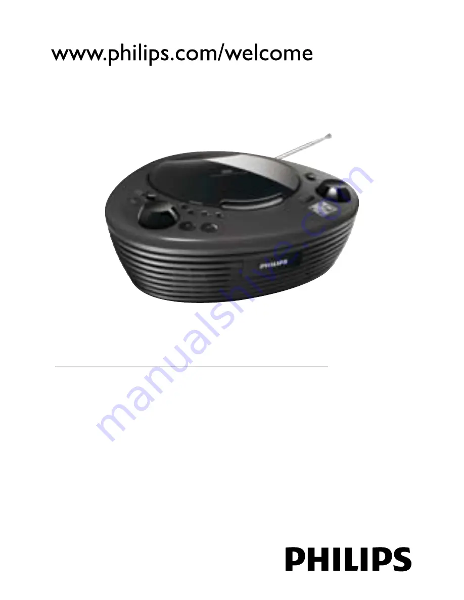 Philips AZ204 User Manual Download Page 1