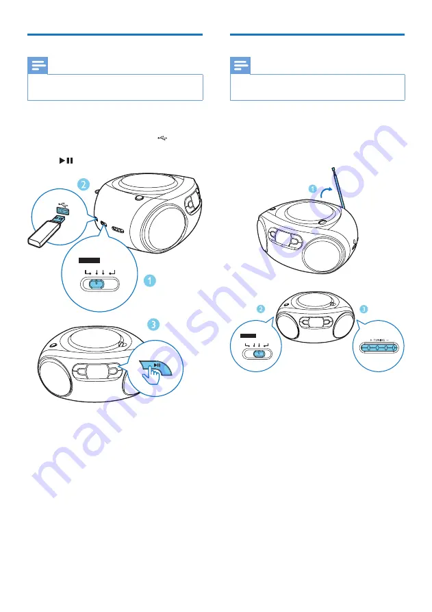 Philips AZ2345/12 User Manual Download Page 10