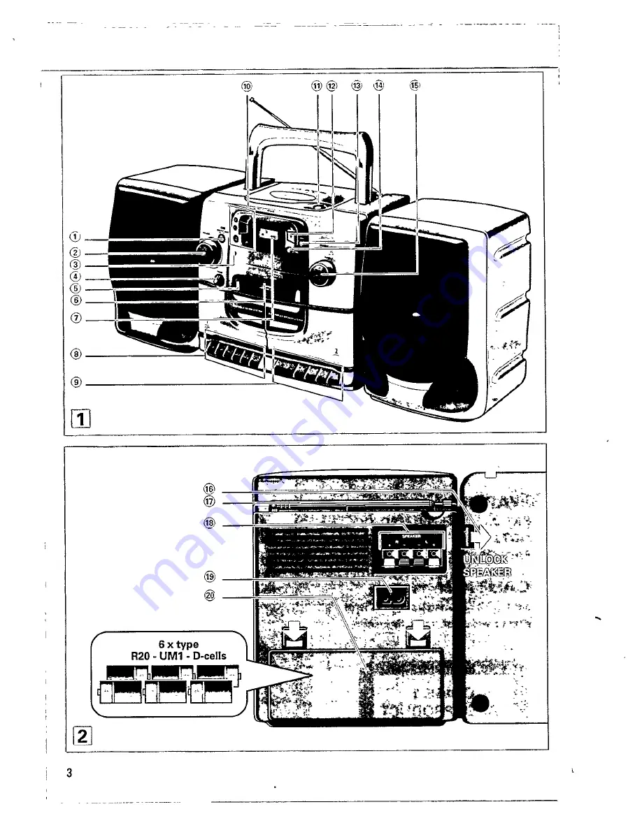 Philips AZ2725 Скачать руководство пользователя страница 3