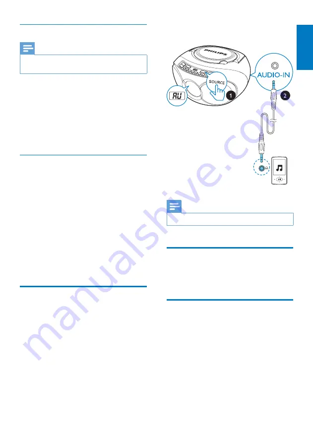 Philips AZ318 User Manual Download Page 11