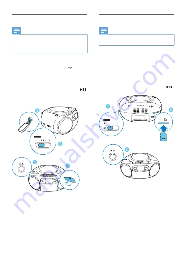 Philips AZ329/93 Скачать руководство пользователя страница 9