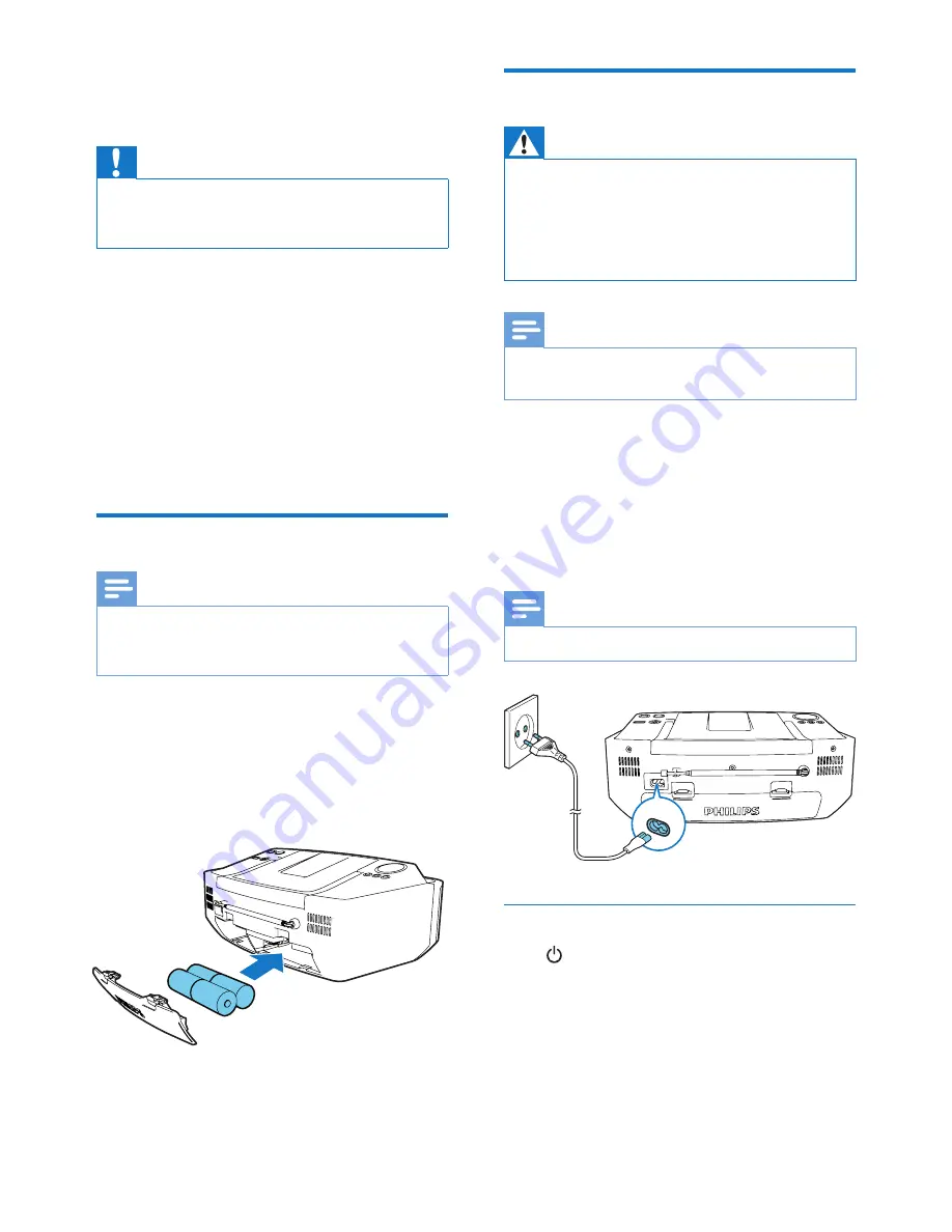 Philips AZ420 User Manual Download Page 9