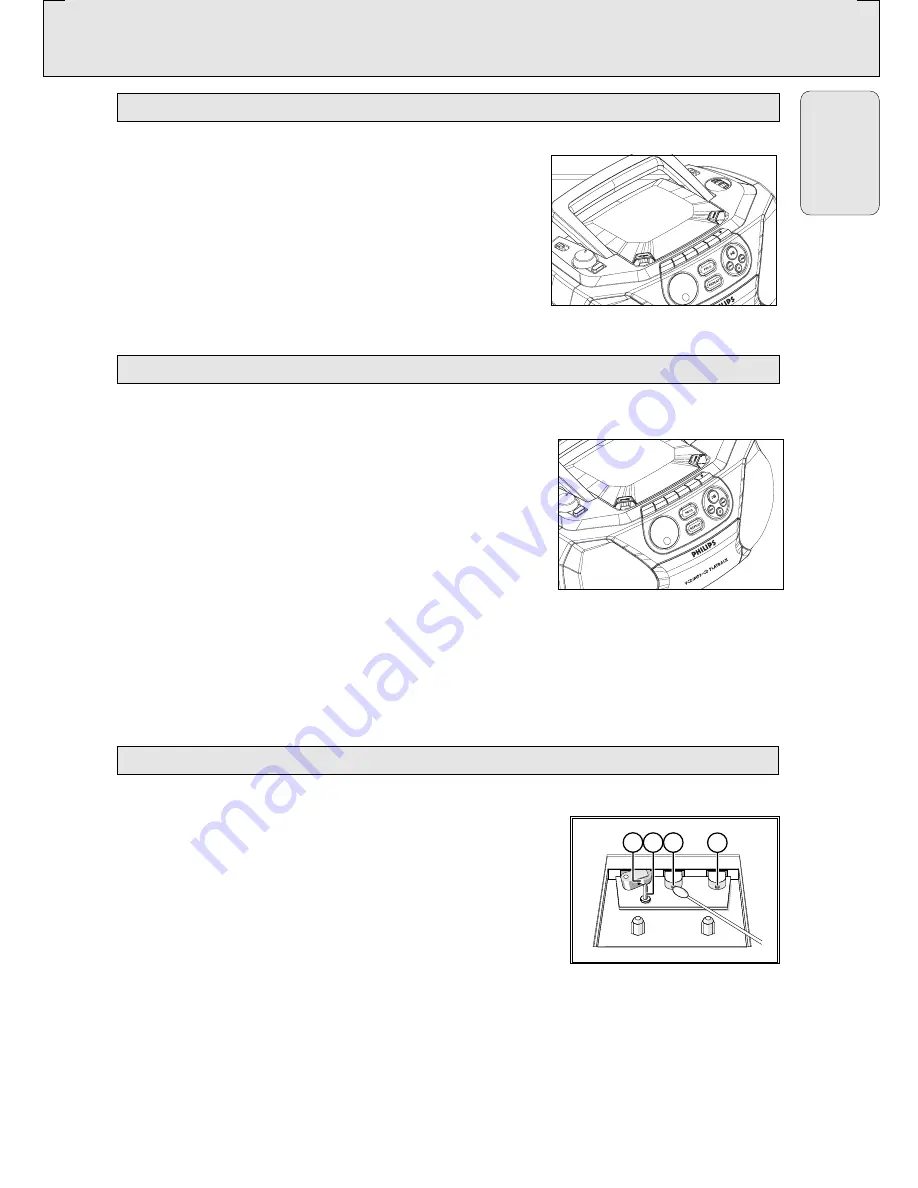 Philips AZ5160 User Manual Download Page 19