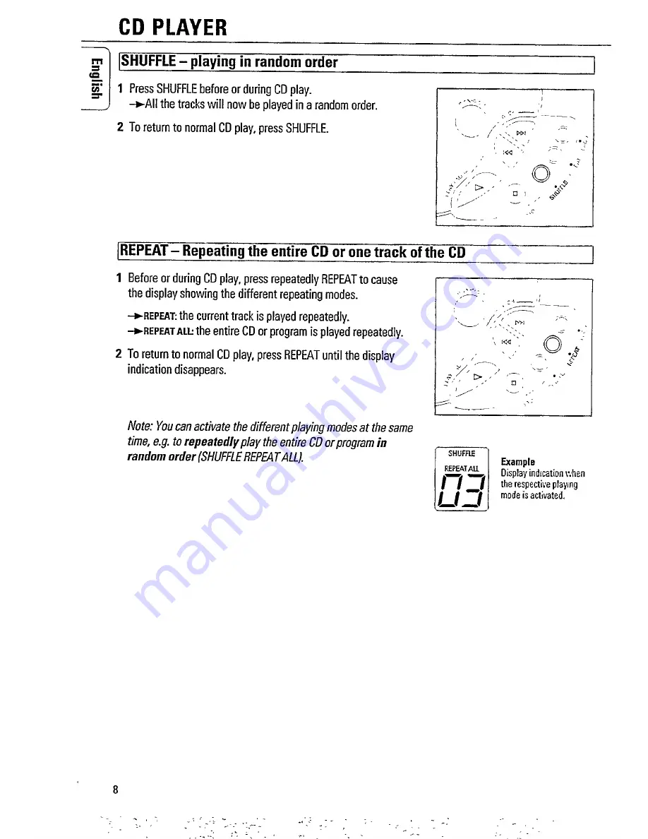 Philips AZ8075 Instructions For Use Manual Download Page 8