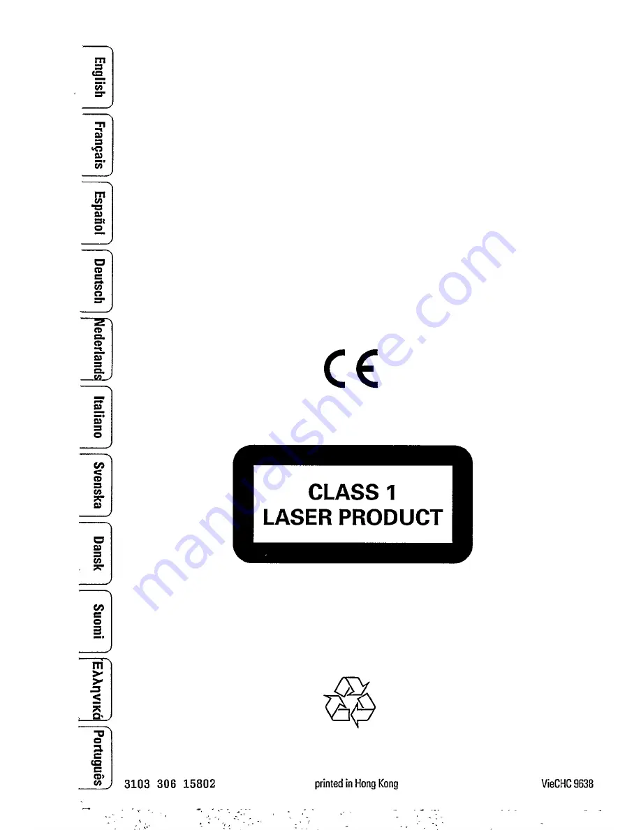 Philips AZ8075 Instructions For Use Manual Download Page 20