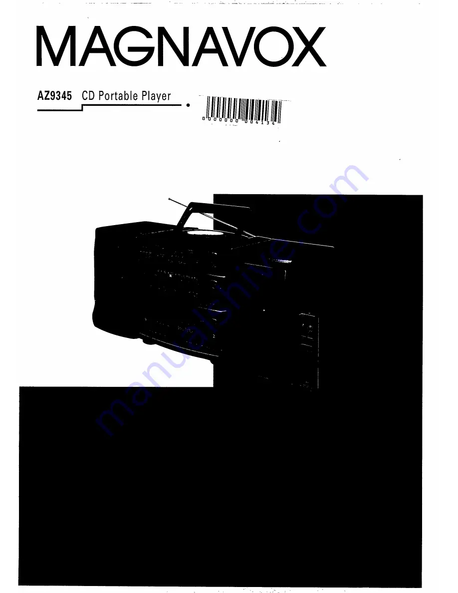 Philips AZ9345 User Manual Download Page 1