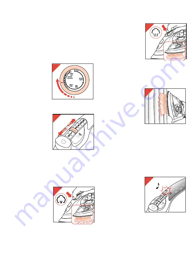 Philips Azur Excel Plus HI555 Manual Download Page 14