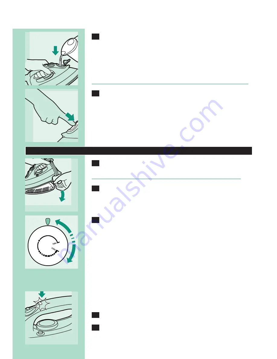 Philips Azur GC4218 User Manual Download Page 22