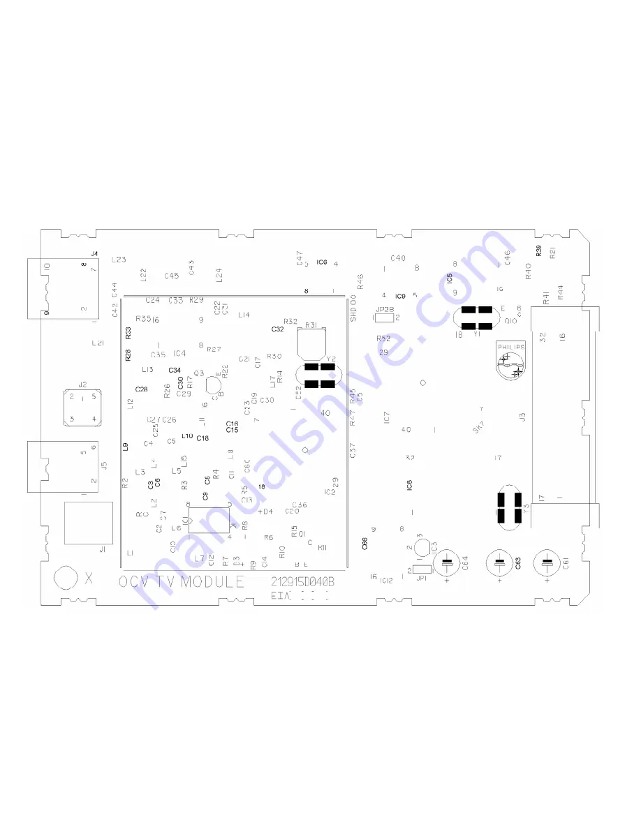 Philips B8 Series Service Manual Download Page 38